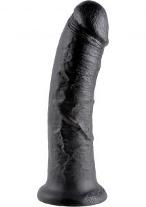 King Cock Realistic Dildo Black 8 Inch