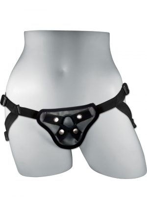 Sportsheets Entry Level Strap On Adjustable Harness Black