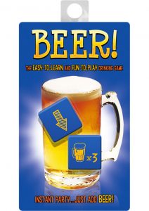Beer! Large Dice Drinking Game