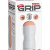 Pipedream Extreme Tight Grip Dual Density Squeezable Pussy and Mouth Masturbator White