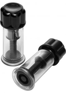 Master Series Maxxx Powerful Twist Nipple Suckers Black