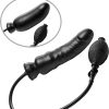 Master Series Renegade Inflatable Dildo Black 7.5 Inch