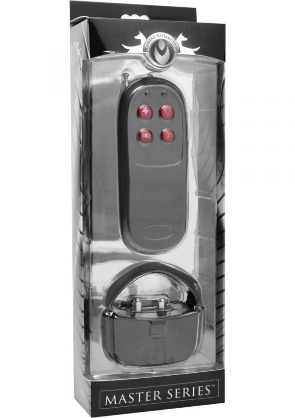 Master Series Cock Shock Remote CBT Electric Adjustable Cock Ring