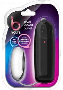 B Yours Wired Remote Control Silver Power Bullet Waterproof Black