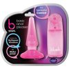 B Yours Basic Anal Pleasure Vibrating Anal Plug Waterproof 4.5 Inch Pink