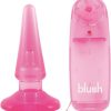 B Yours Basic Anal Pleasure Vibrating Anal Plug Waterproof 4.5 Inch Pink