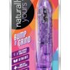 Naturally Yours Bump N Grind Vibrator Waterproof Purple 6.25 Inch