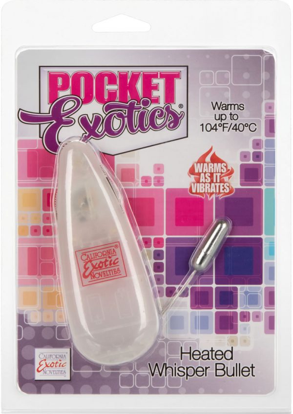 Pocket Exotics Heated Whisper Bullet 1.25 Inch