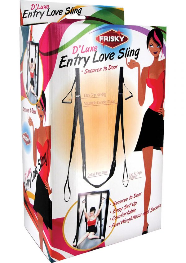 Frisky D`luxe Entry Over Door Love Sling Black