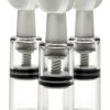 Size Matters Clit And Nipple Triple Sucker Set Clear