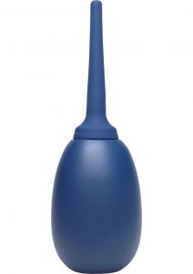 Clean Stream Flex Tip Silicone Enema Bulb Blue 8 Ounce