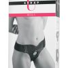 Strap U Bella Velvet Lined Strap On Harness Black