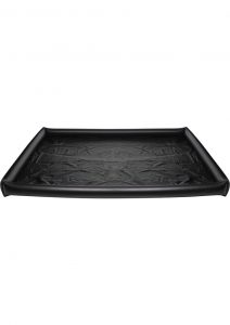 Nuru Inflatable Border Vinyl Massage Sheet Black