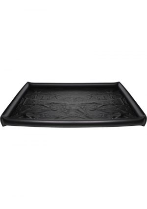 Nuru Inflatable Border Vinyl Massage Sheet Black