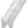 Size Matters Clear Sensations Enhancer Sex Sleeve Clear 4 Inch