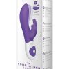 The Come Hither Silicone Rabbit Waterproof Purple