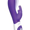 The Come Hither Silicone Rabbit Waterproof Purple