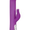 Dancing Pearl Rabbit Rechargeable Silicone Purple