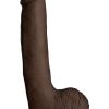 Vac U Lock Rob Piper Ultraskyn Cock Black 10.5 Inch