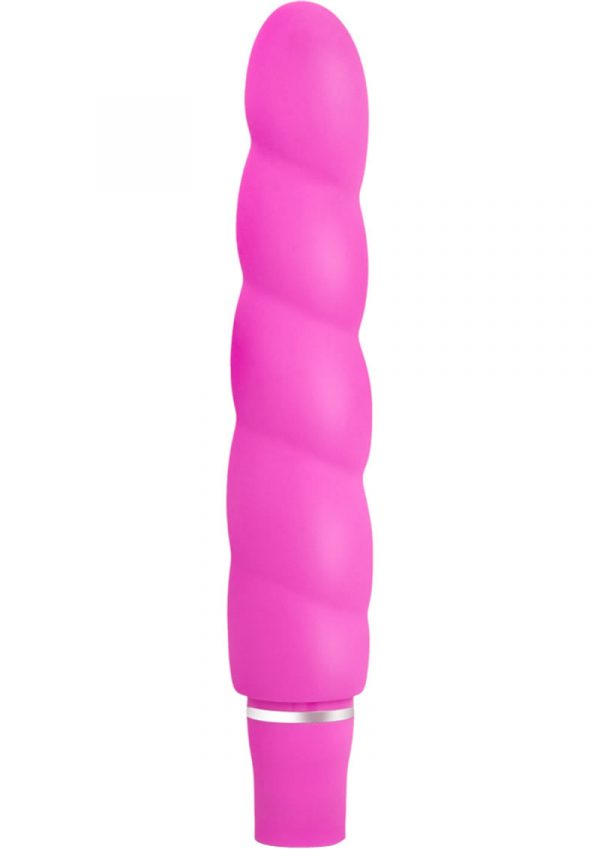 Luxe Anastasia Multifuction Vibe Silicone Waterproof Pink 6.5 Inch