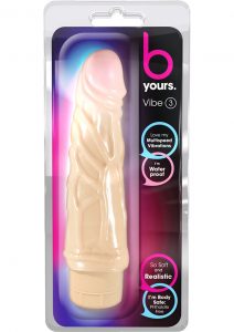 Dr. Skin Cock Vibe 03 Realistic Vibrator Waterproof Flesh 7.25 Inches