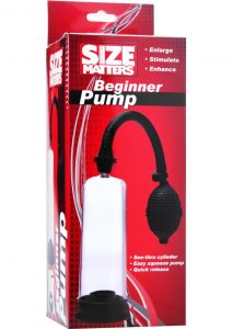 Size Matters Beginner Pump Black And Clear