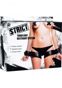 Strict Thigh Cuff Restraint System black