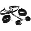 Strict Thigh Sling With Wrist Cuffs Black
