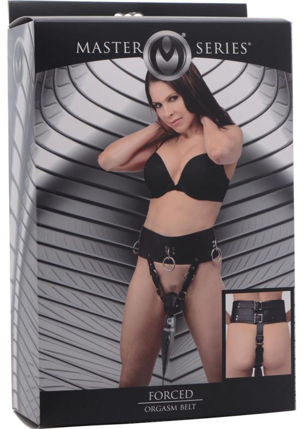 Master Series Forced Orgasm Belt Black
