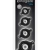 Renegade Vitality Rings 4 Cock Ring Set - Black