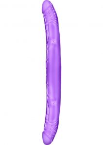 B Yours Double Dildo Jelly Purple 16 Inch