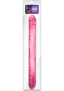 B Yours Double Dildo Jelly Pink 18 Inch