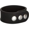 Silicone Tri-Snap Erection Ring Black