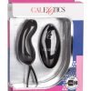 Silicone Wireless Remote USB Rechargeable Curve Bullet Waterproof Black