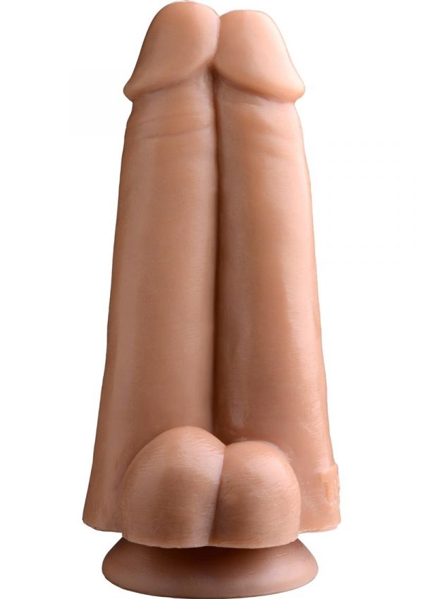 Tom Of Finland Dual Dicks Flesh 9.25 Inch
