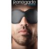 Renegade Bondage Vinyl Blindfold Black