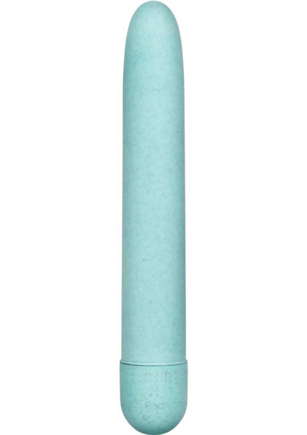 Gaia Eco Biodegradable Vibrator Waterproof Aqua 7 Inch