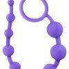 Luxe Silicone 10 Beads Purple