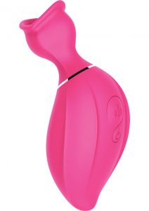 Bliss Allure Silicone Rechargeable Clitoral Suction Vibe Waterproof Magenta