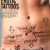 Hott Products Erotic Tattoos Assorted Pack Black