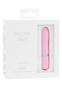 Pillow Talk Flirty USB Rechargeable Silicone Bullet Pink