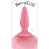 Bunny Tails Silicone Anal Plug - Pink