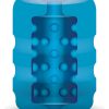 Zolo Backdoor Pocket Stroker Ribbed Texture Blue
