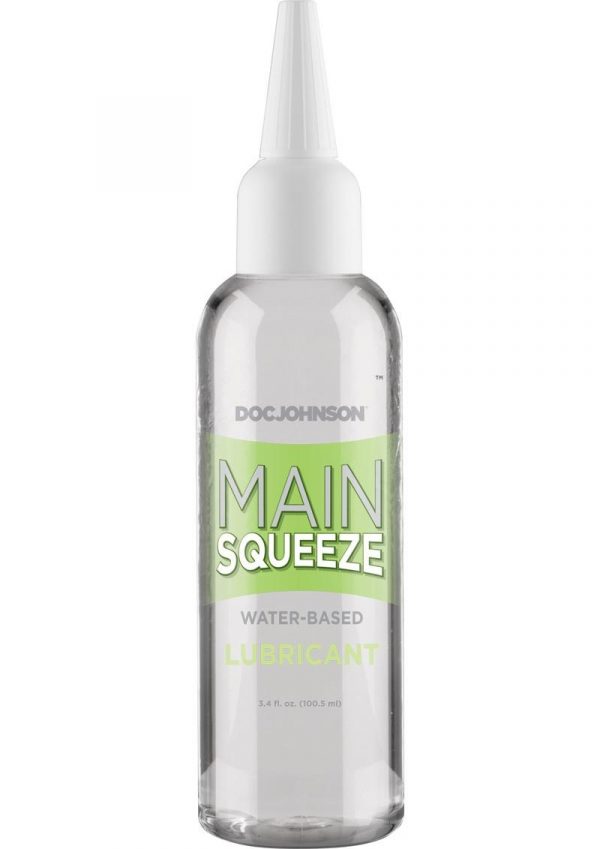 Main Squeeze Water Based Lubricant 3.4 Ounce