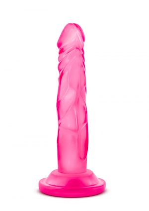 Naturally Yours Mini Cock Realistic Jelly Dildo Pink 5.75 Inch