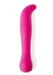 Baelii USB Rechargeable Flexible Silicone Vibrator Waterproof Magenta