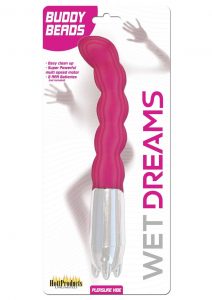 Wet Dreams Buddy Beads Bendable Vibrator Magenta