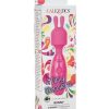 Tiny Teasers Bunny USB Rechargeable Mini Vibe Silicone Rabbit Head Waterproof Pink