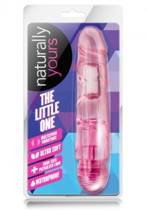 Naturally Yours The Little One Jelly Dildo Waterproof Pink 6.70 Inch