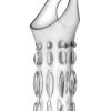 Performance Studded Sleeve Ring Clear 4.25 Inch